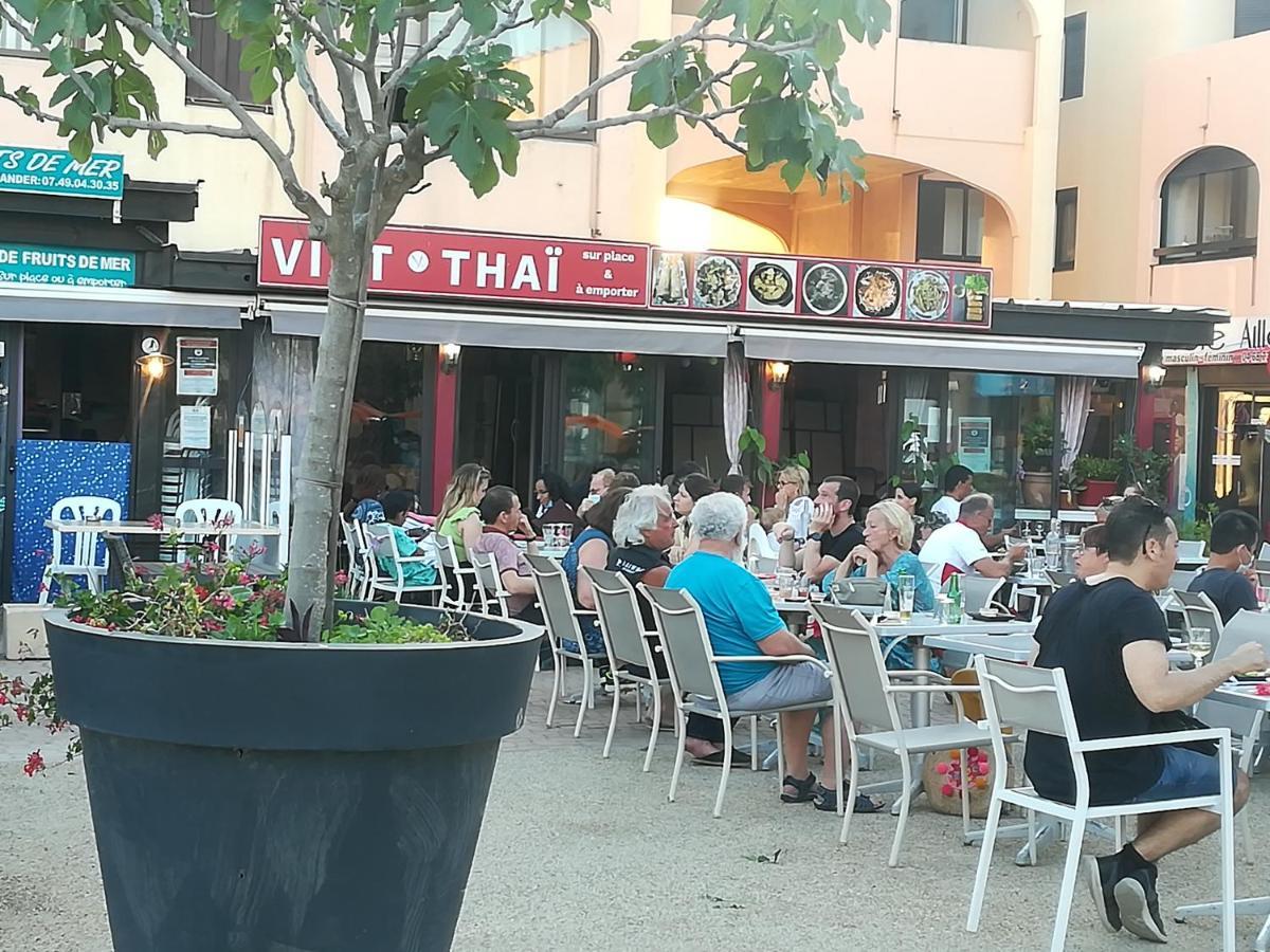 Le Victoria'S Beach Barcares - Parking Prive - Direct Plage - 5 Minutes A Pied Du Lydia - 3 Personnes Le Barcarès Zewnętrze zdjęcie