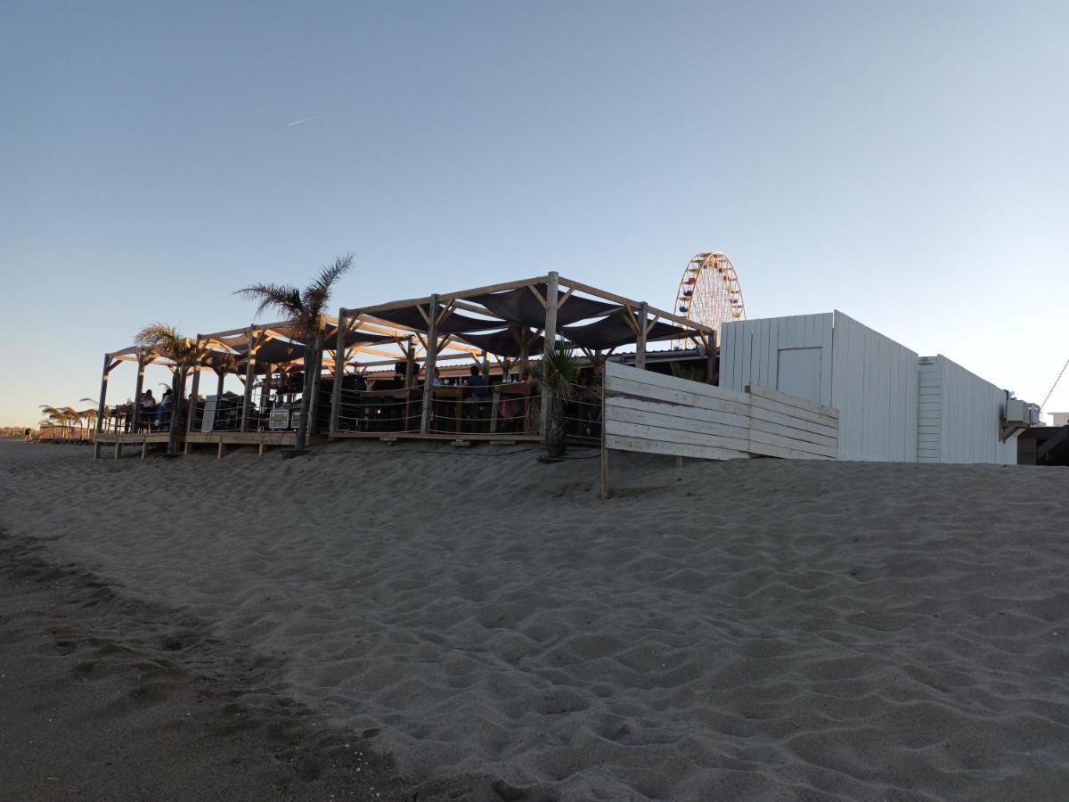 Le Victoria'S Beach Barcares - Parking Prive - Direct Plage - 5 Minutes A Pied Du Lydia - 3 Personnes Le Barcarès Zewnętrze zdjęcie